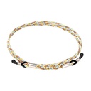 Cordón gafas algodón trenzado Hermes