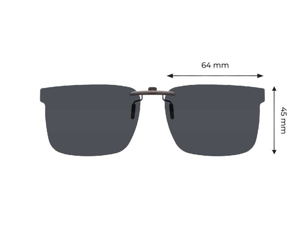 Suplemento solar polarizado clip estético SUP.4