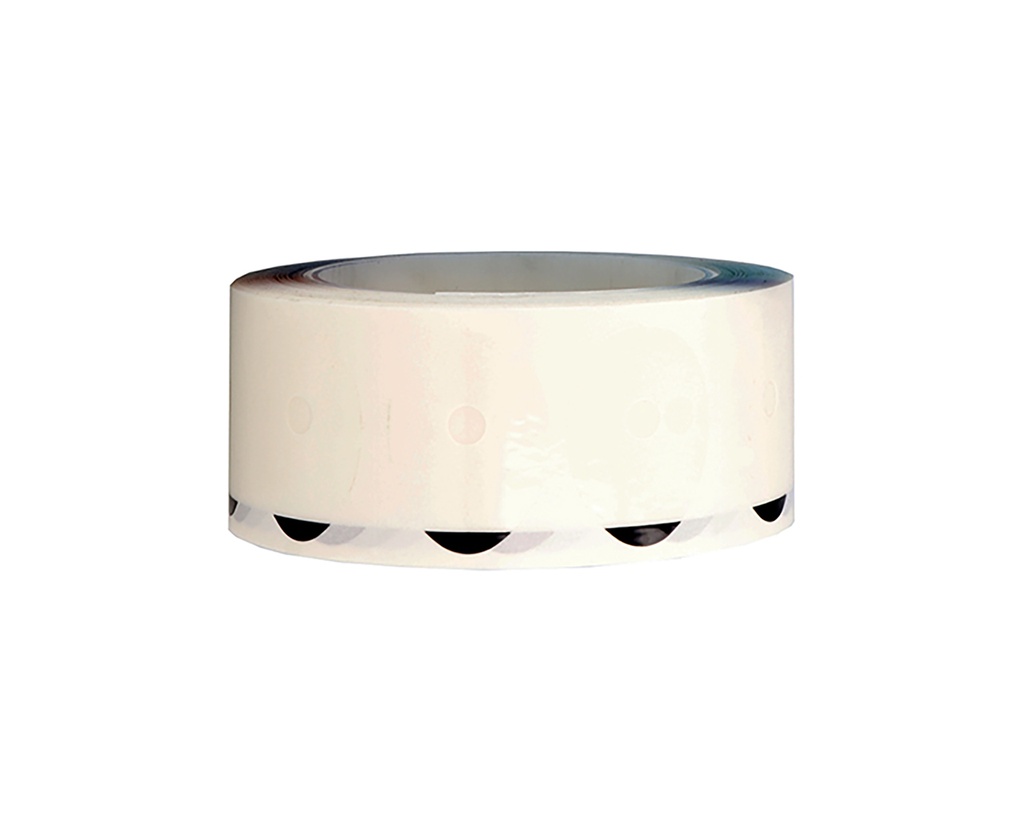 Pegatina protectora transparente estándar A+B 1000 ud
