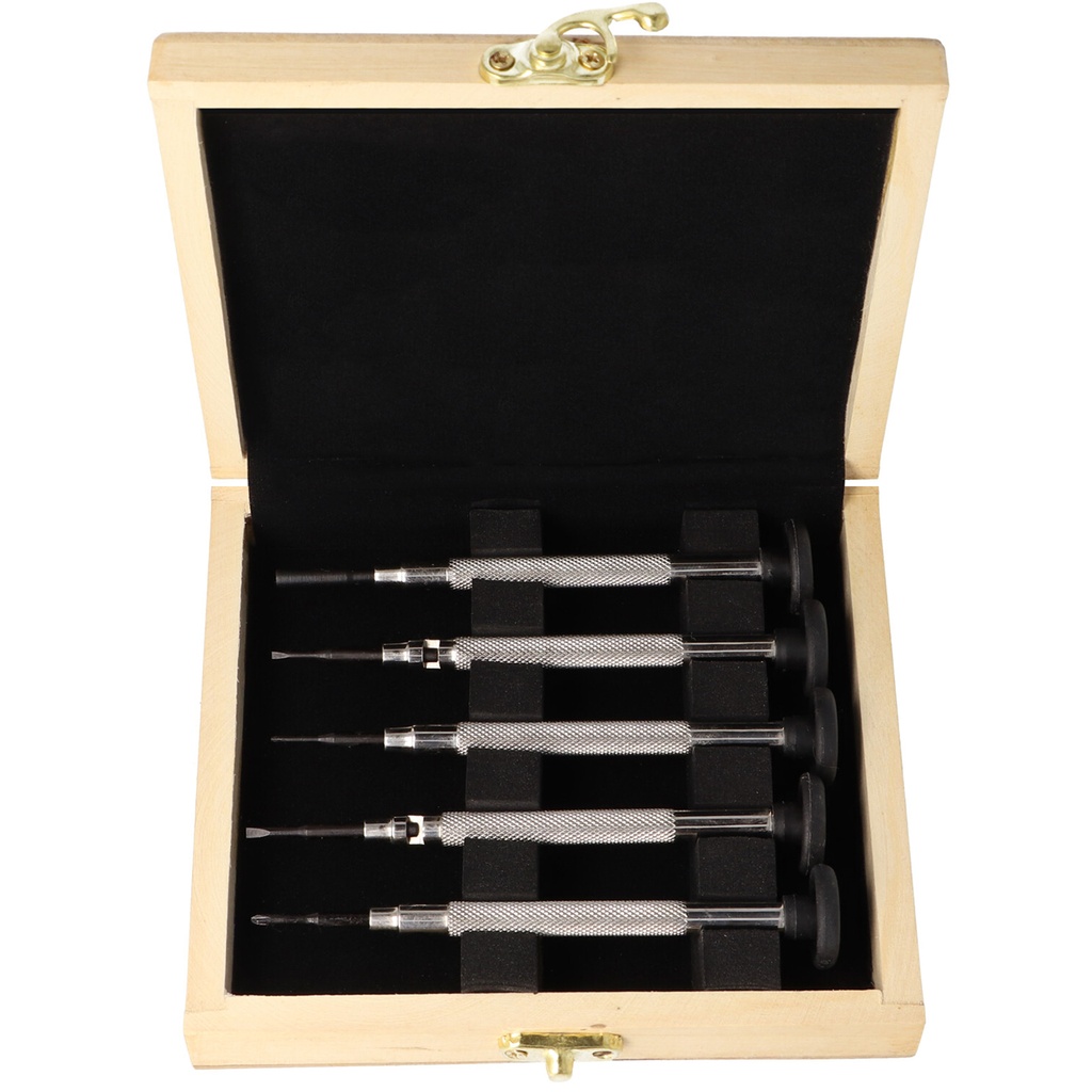 Set destornilladores aluminio (5 und)