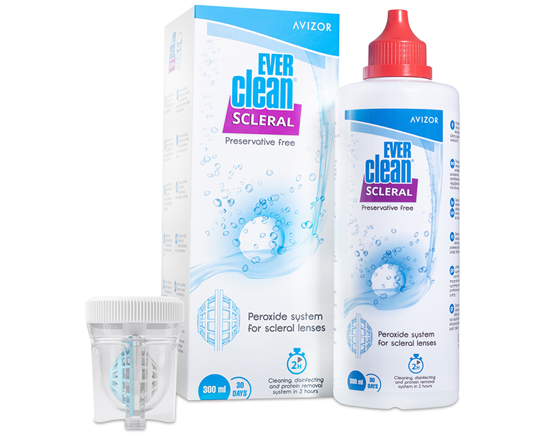 Everclean Scleral 300 ml + 30 cps Avizor