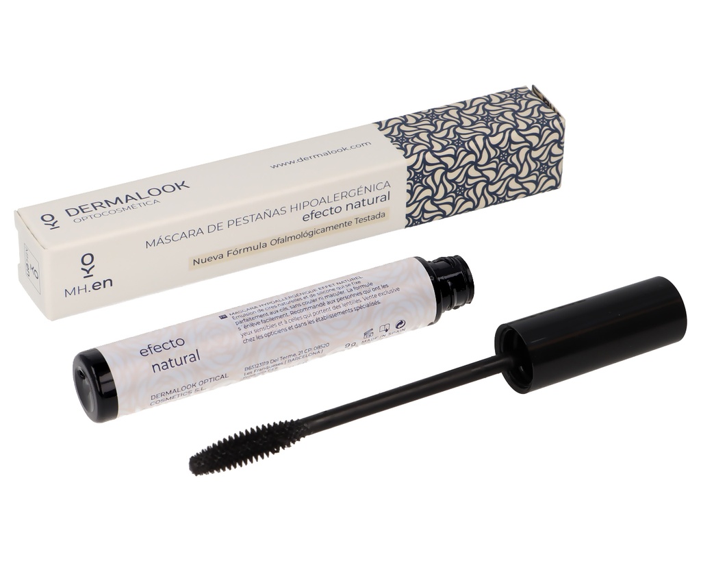 Máscara pestañas efecto natural Dermalook