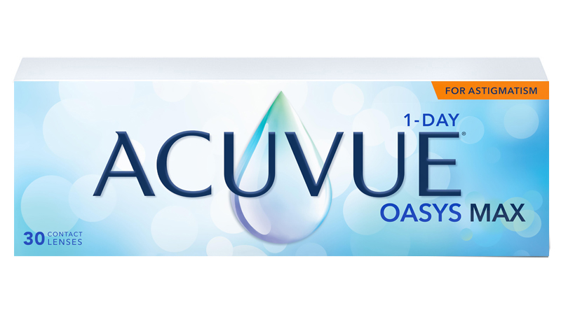 Acuvue Oasys 1 Day Max for Astigmatism 30 pk Johnson &amp; Johnson
