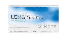 Blister Lens 55 Silicone Multifocal Servilens
